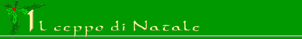Il ceppo di Natale